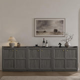 Helio Sideboard Cabinet, Set of 3