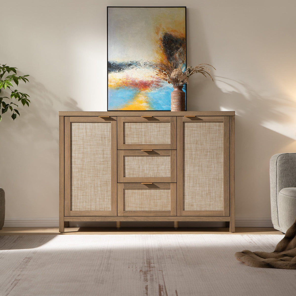Savanna TV Stand with Storage, 51.6'' Wide