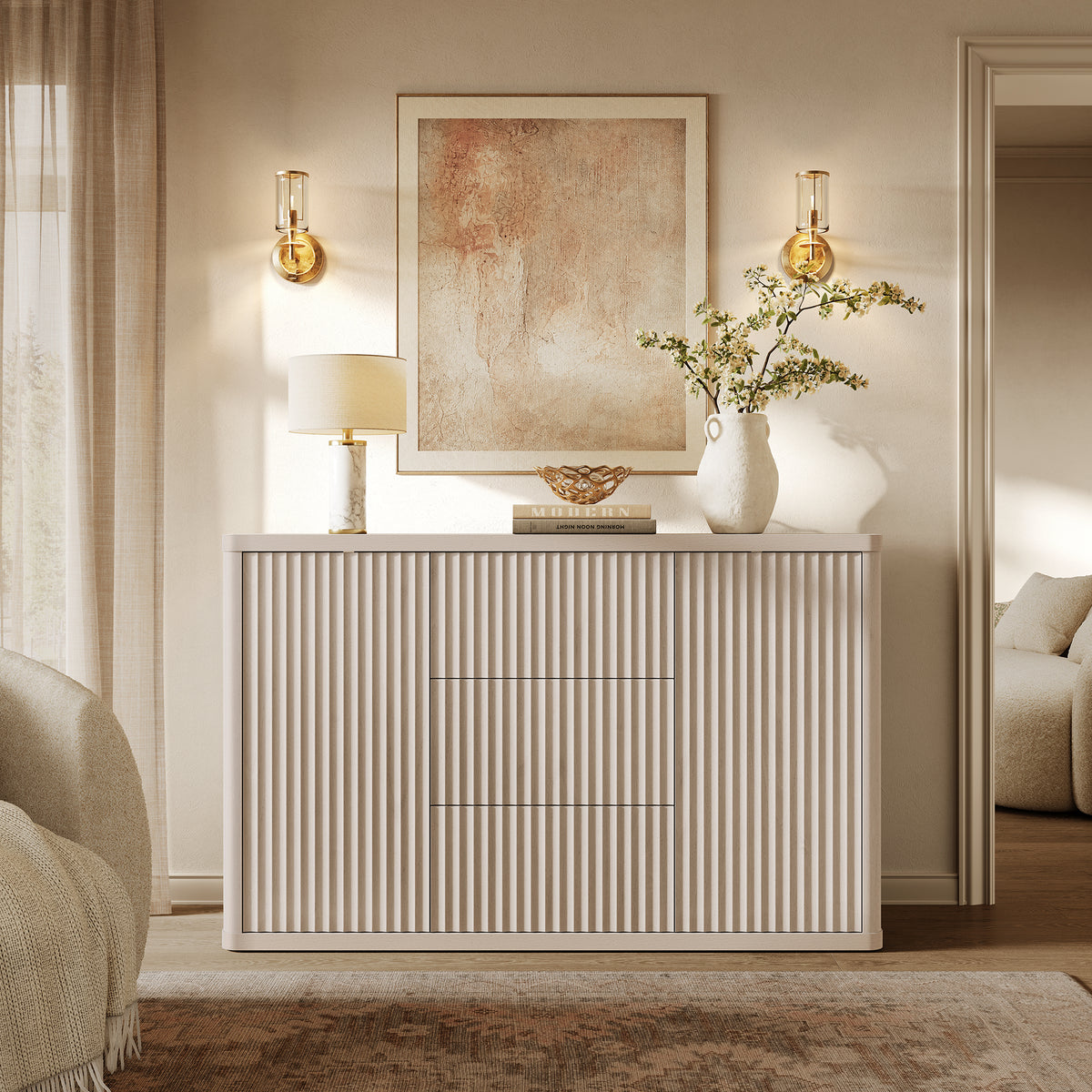 Cas Contemporary Sideboard Cabinet with Storage