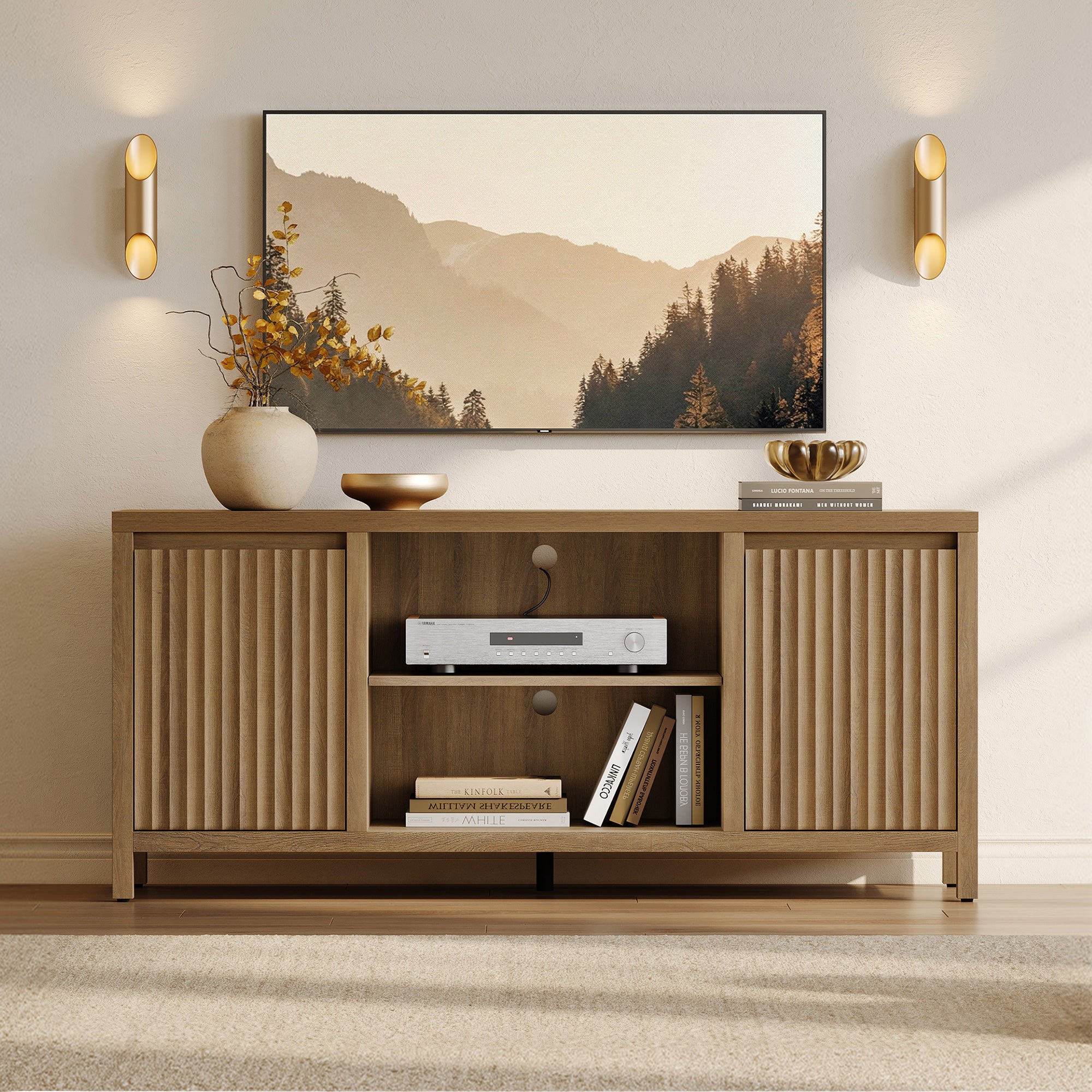 Prelude Modern TV Console, Living Room Storage