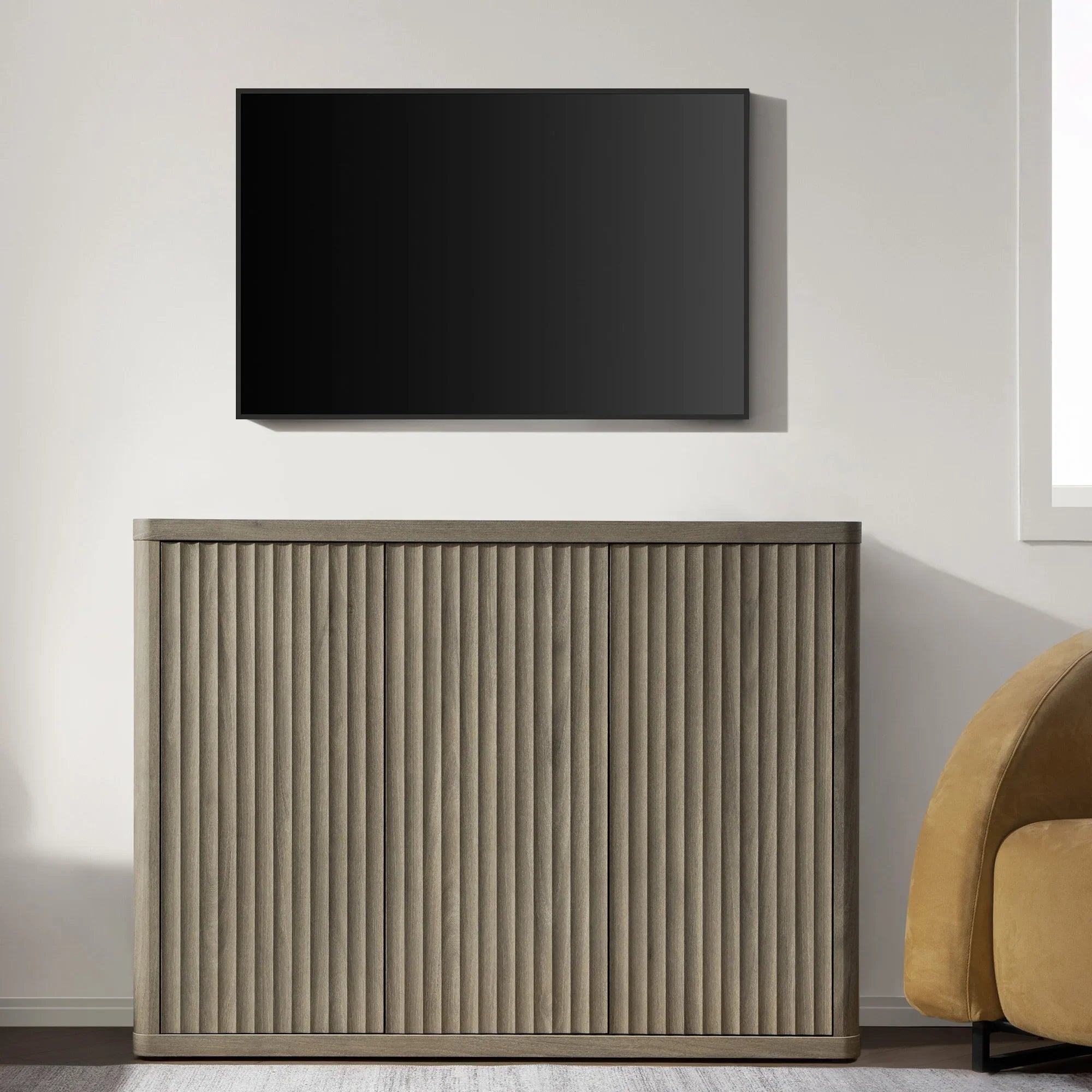 Cas TV Stand with Doors