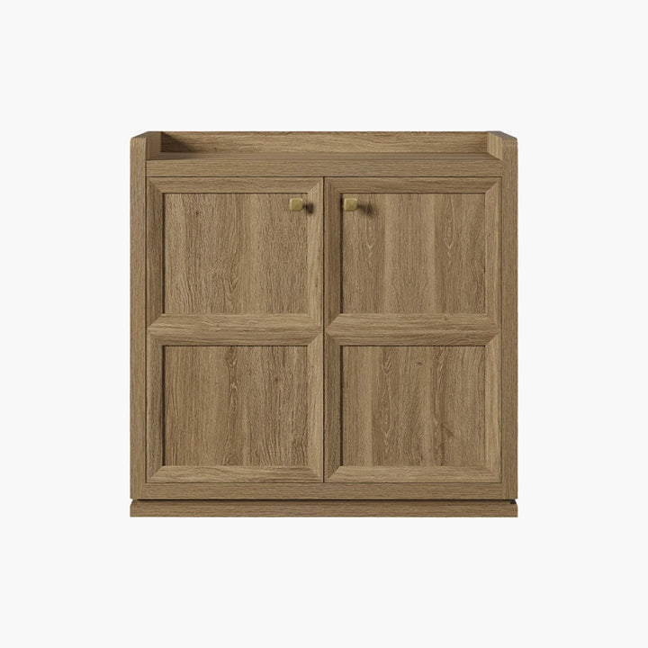 Helio White Sideboards with Doors