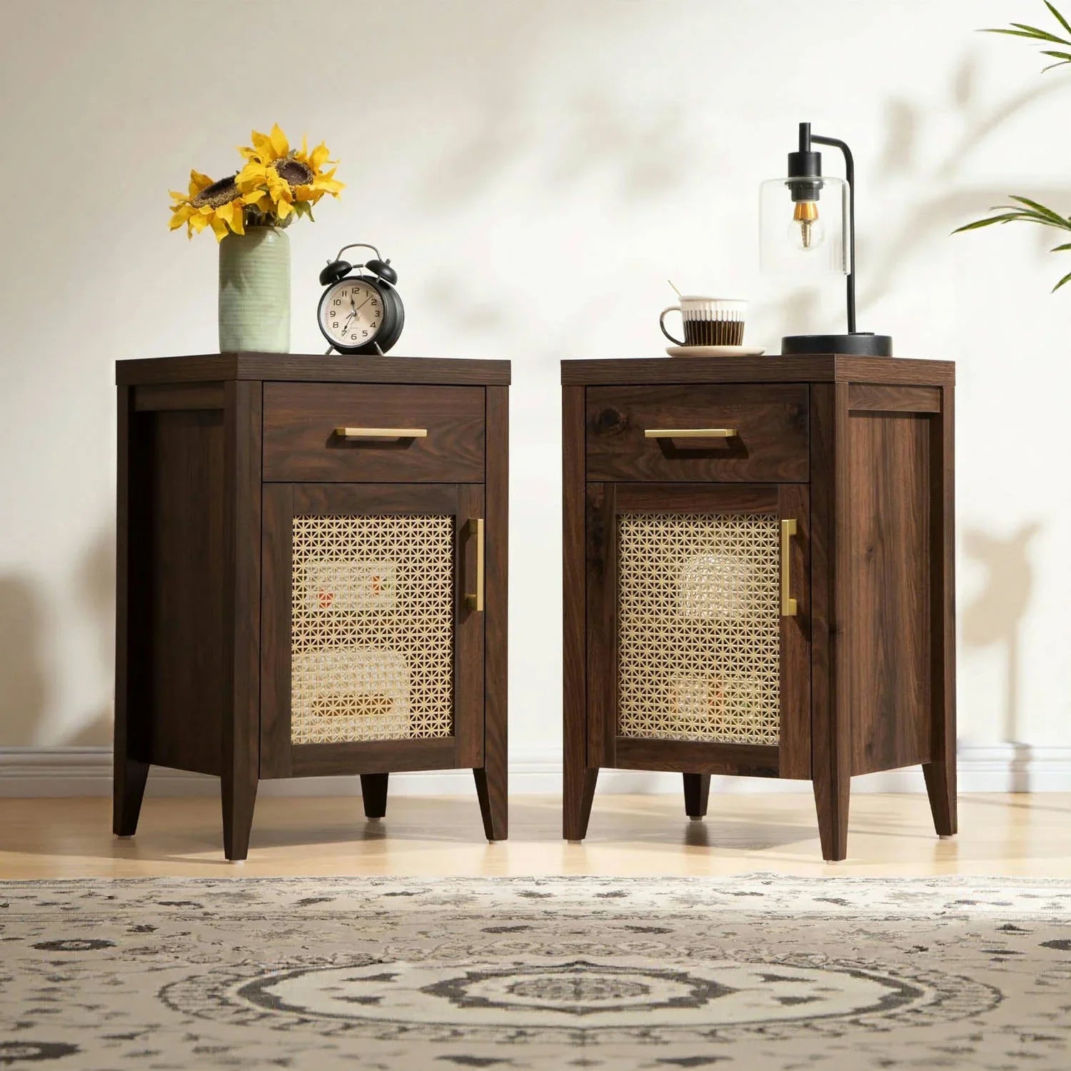 Andy Side Table with Door