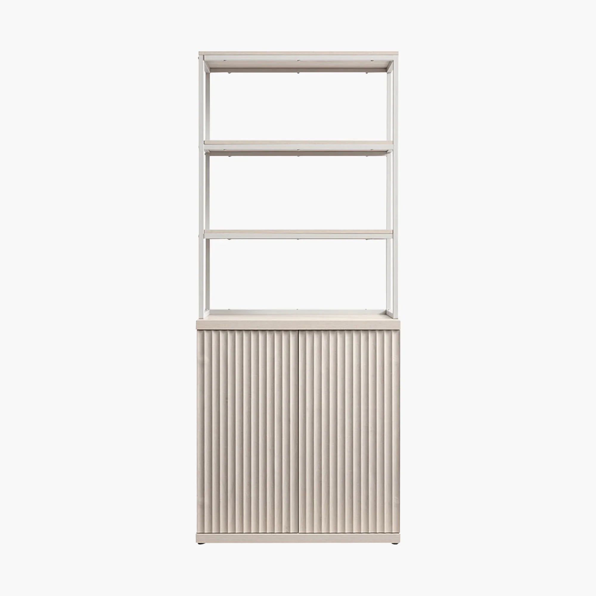 Stria Book Shelf with Doors