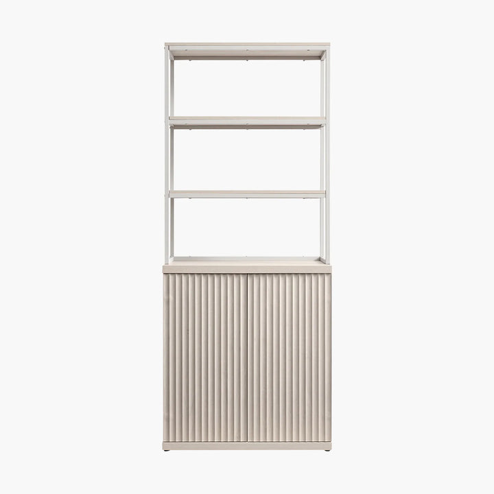 Stria Book Shelf with Doors