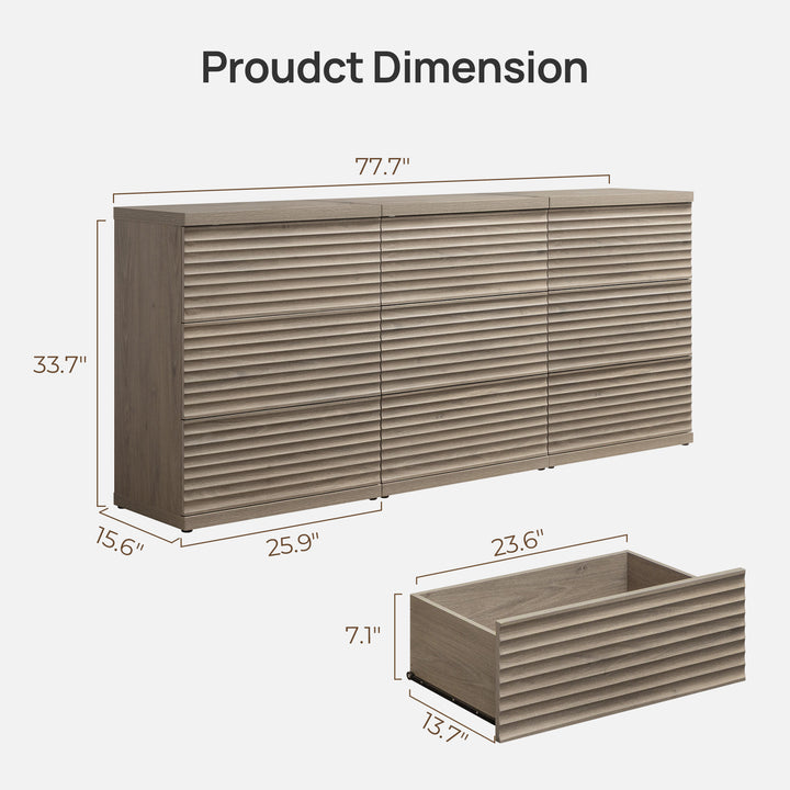 Stria Modular Dresser with Storage