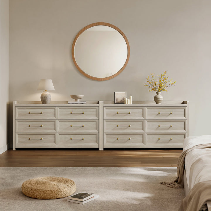 Helio Black Dresser, 6 Drawers, Bedroom Dresser with Drawers | Sicotas SICOTAS Helio Black Dresser, 6 Drawers, Bedroom Dresser with Drawers | Sicotas SICOTAS