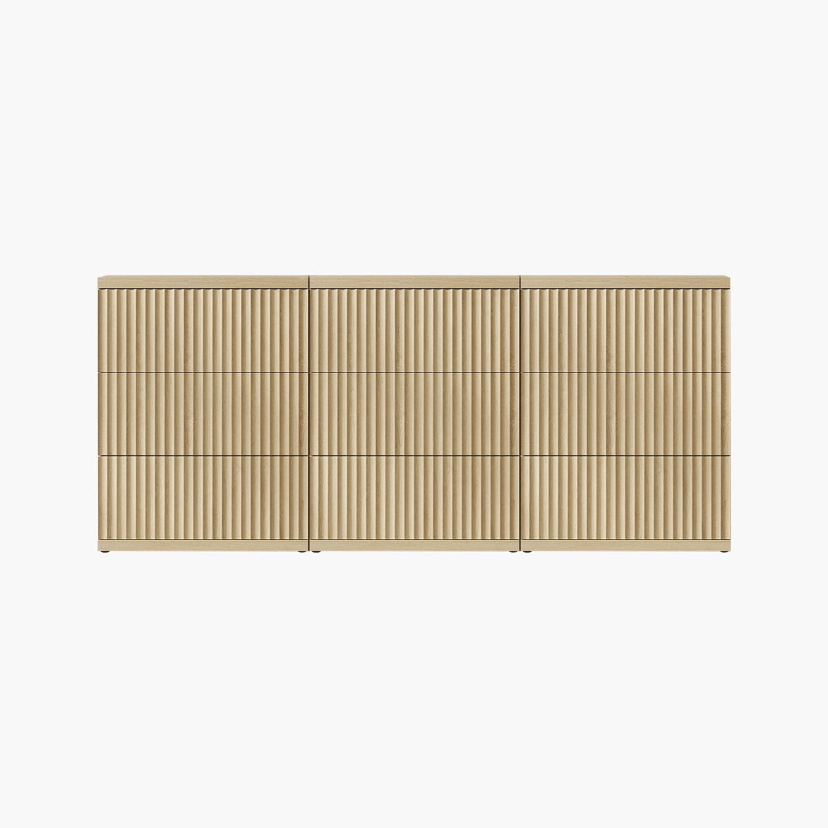 Stria Large Modular Dresser, Flexible Storage