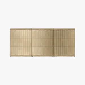 Stria Large Modular Dresser, Flexible Storage