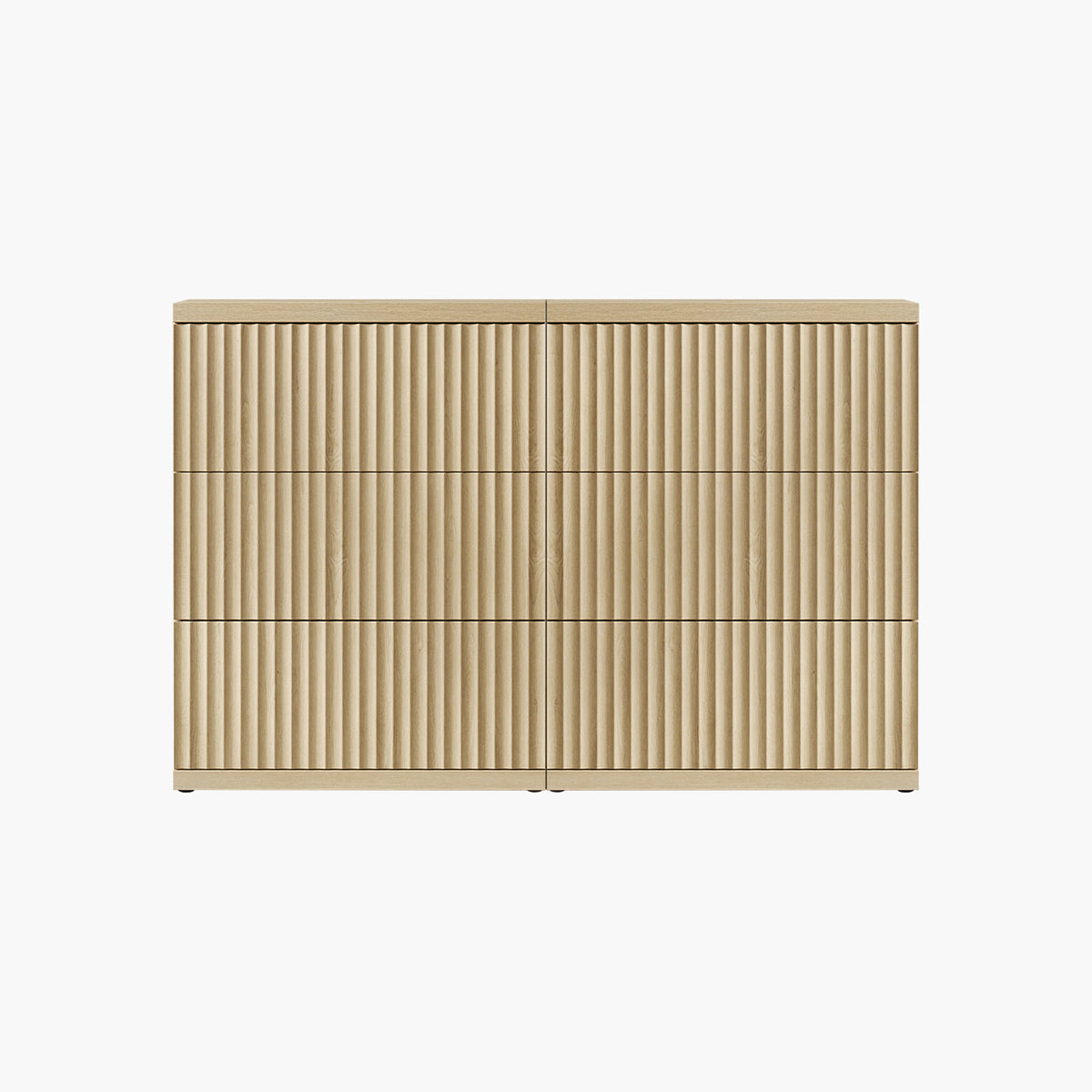 Stria Large-Size Modular Dresser, Flexible Storage