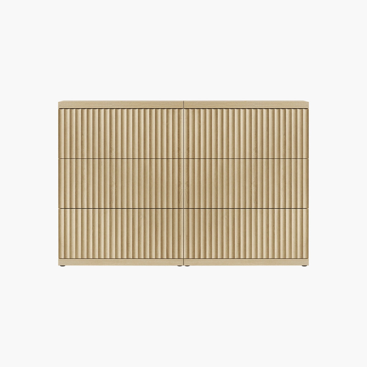 Stria Large Modular Dresser, Flexible Storage, 6-Drawer