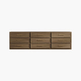 Crescent Modular 26.6'' Tall 9 Drawers Dresser for Living Room