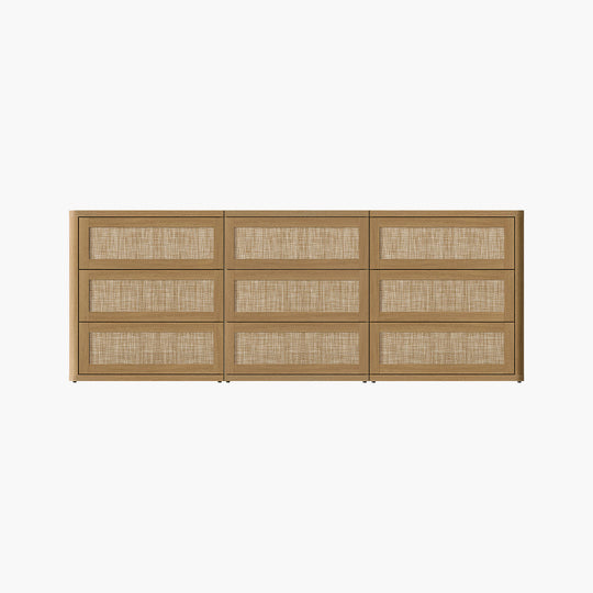 Zura Modular 9-Drawer Chest, Large Storage