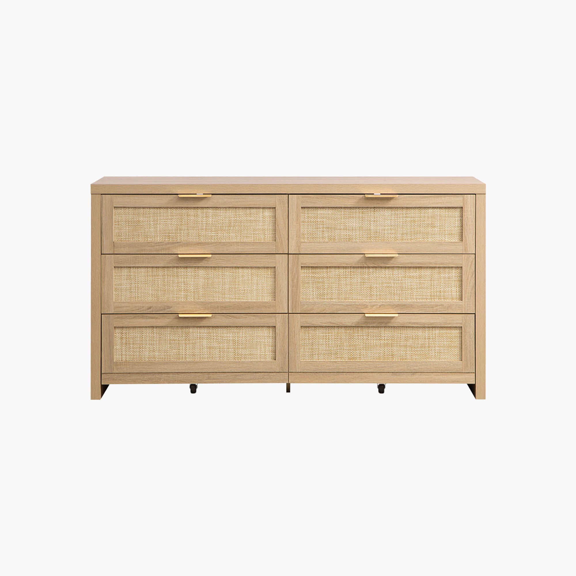 Savanna 6 Drawer Dresser, 56.85 Inch Wide
