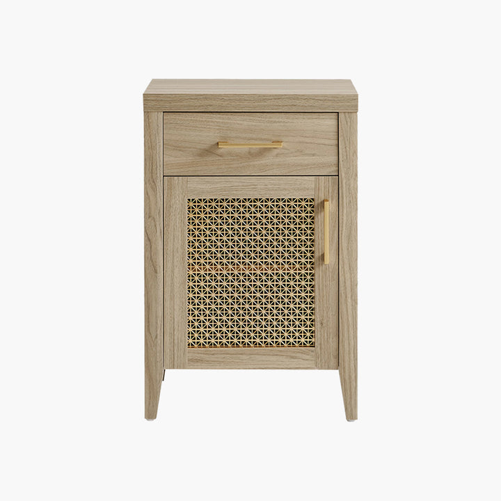 Andy Vintage Nightstand with Storage