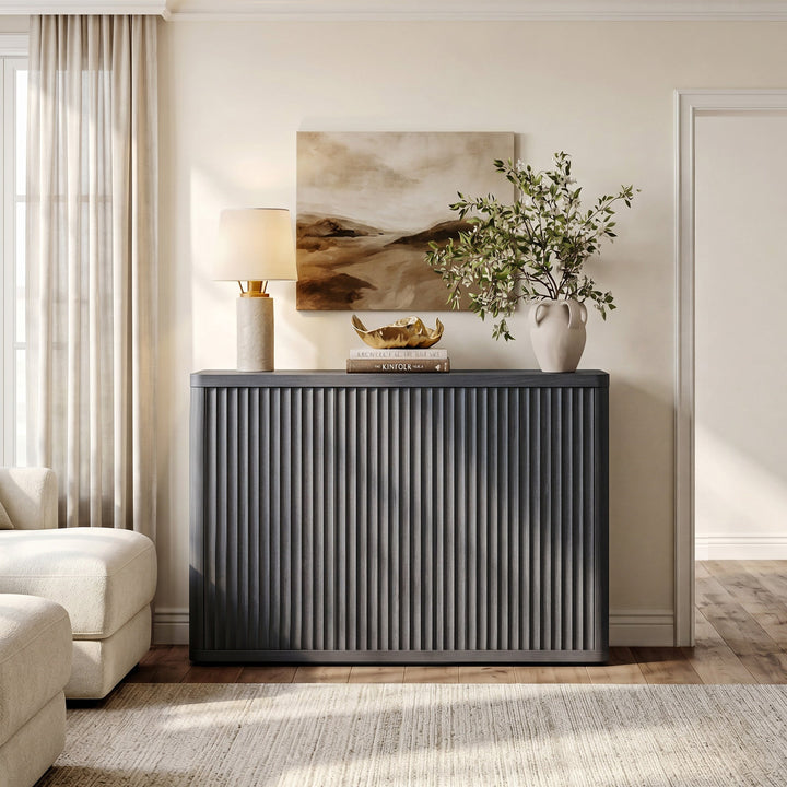 Cas TV Console with 3 Doors, Entertainment Center