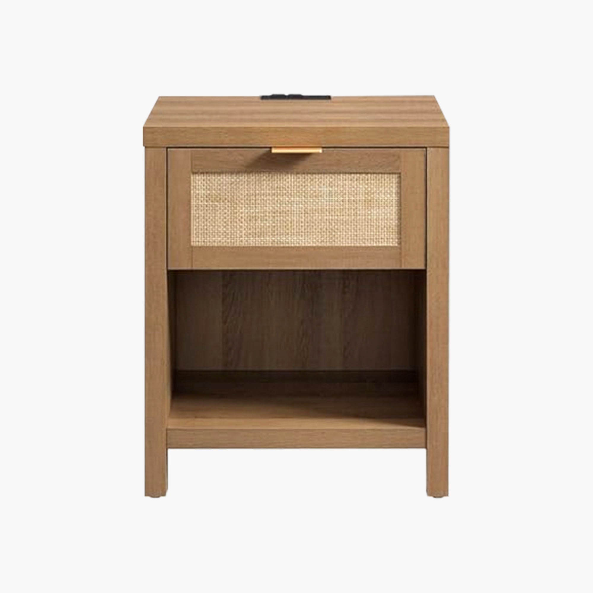 Savanna Nightstand with Charge Station