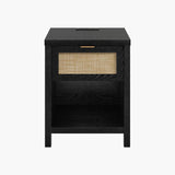Savanna Nightstand with Charger