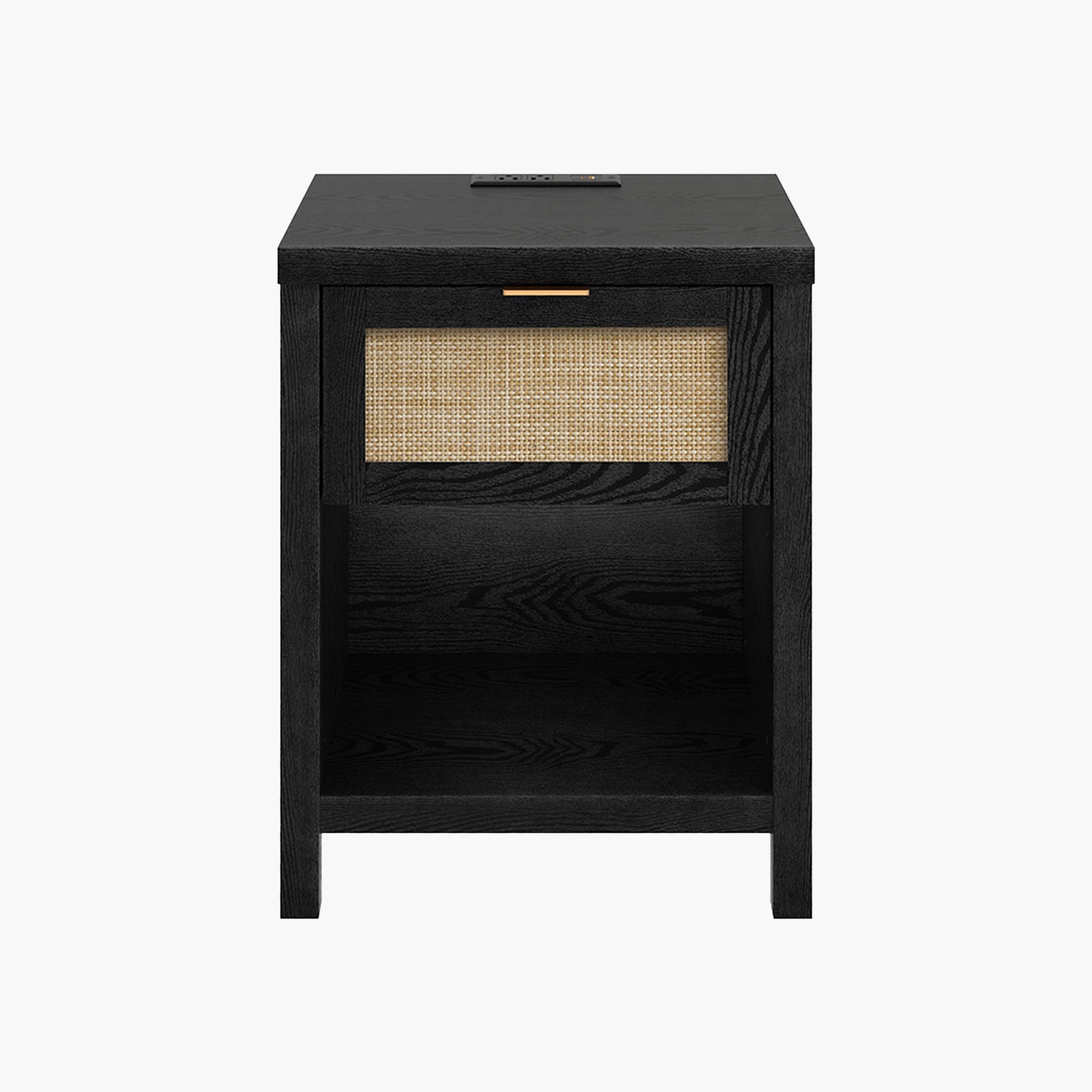 Savanna Nightstand with Charge Station