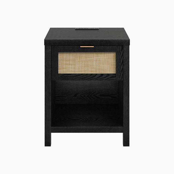 Savanna Nightstand with Charge Station