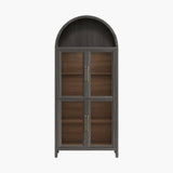 Helio Display Cabinet with Glass Door, 74'' Tall