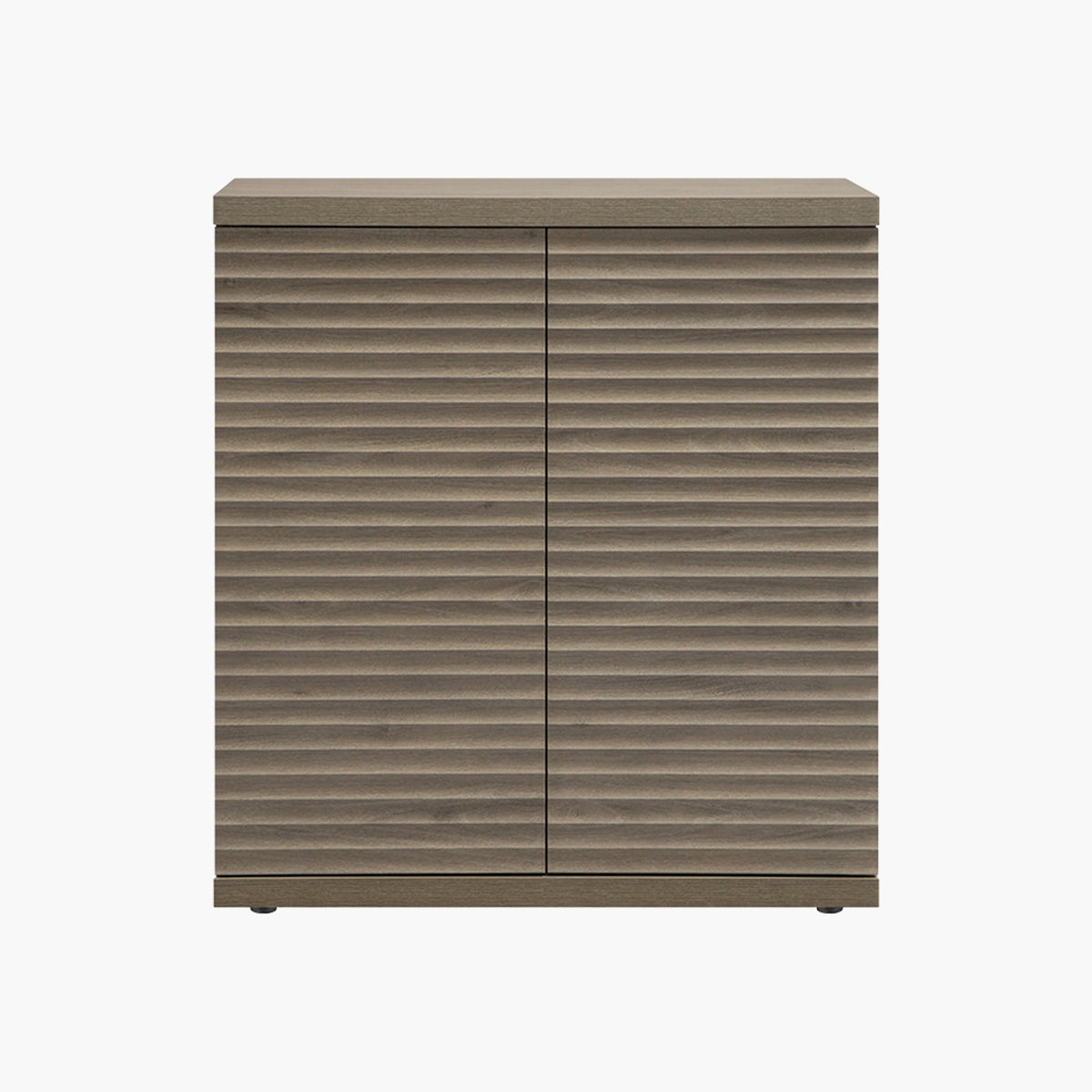 Stria Fluted TV Stand with 2 Doors