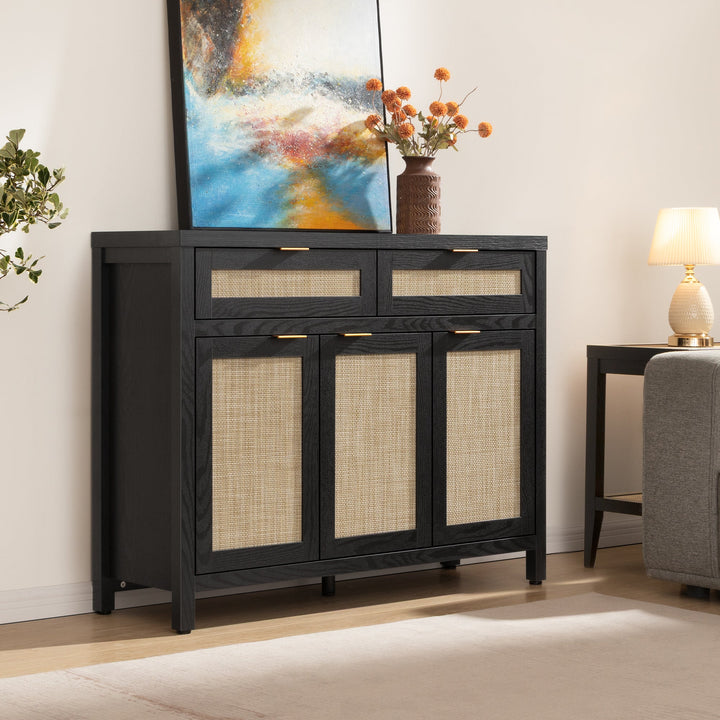 Savanna TV Console with Storage, Set of 2