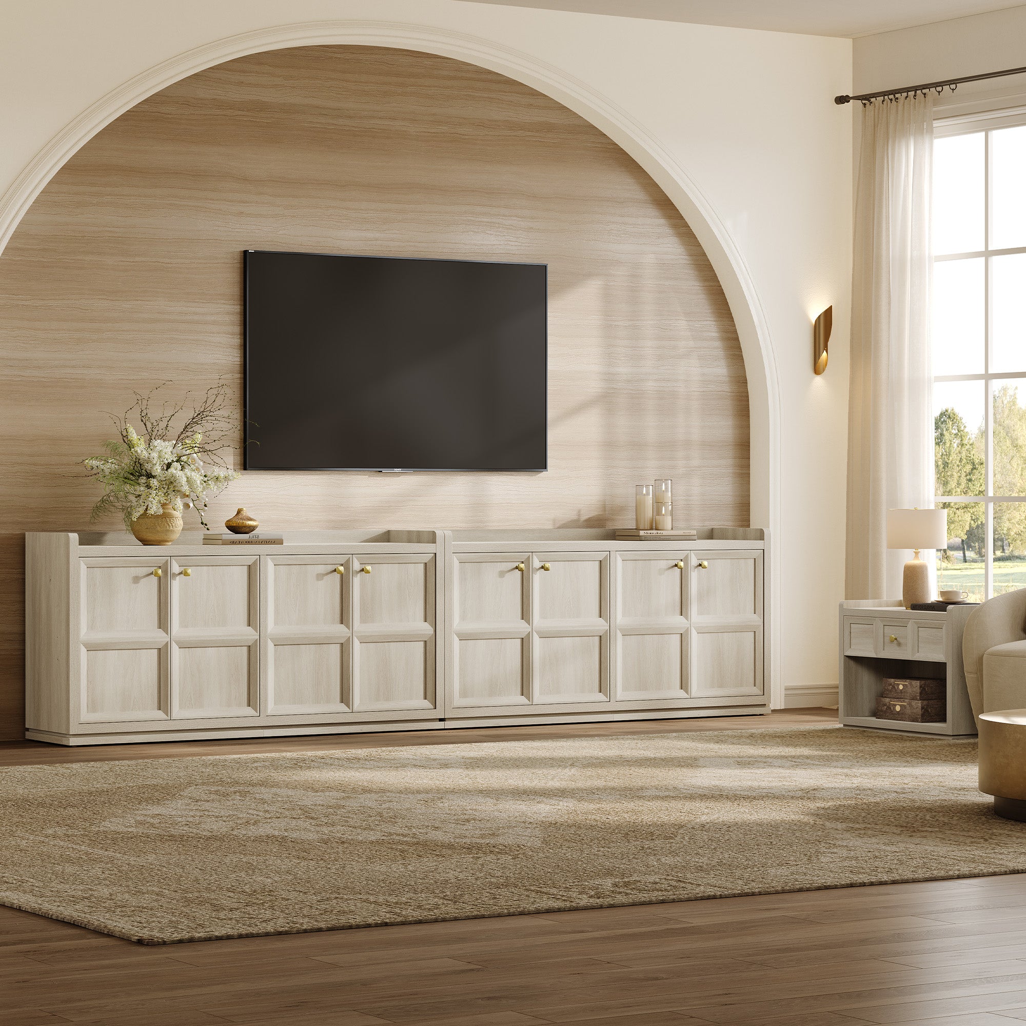 Helio Sideboard Buffet, 4 Doors