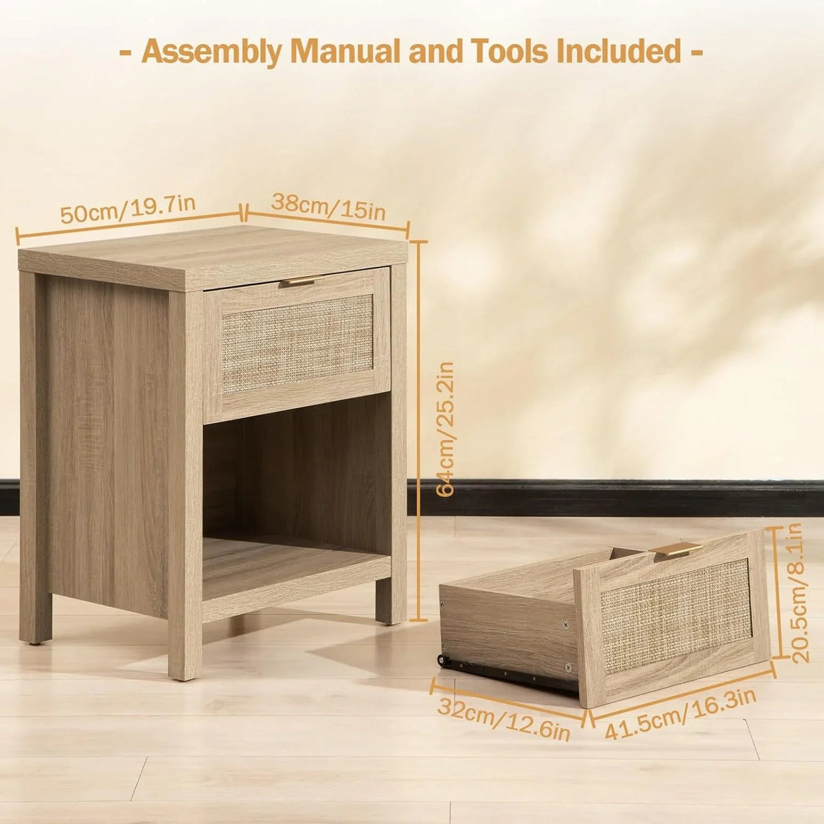 Savanna Set of 2 Wardrobes, Dresser, Nightstands Set