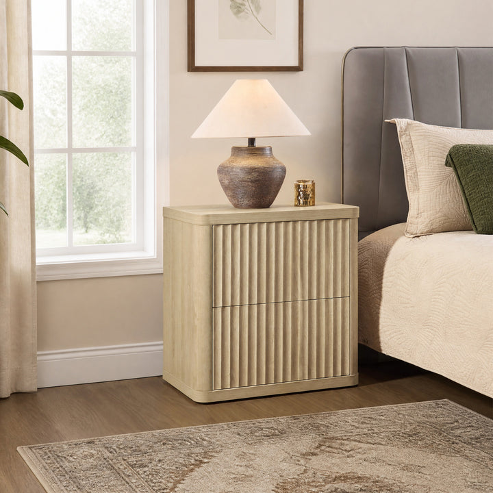 Cas Night Table with 2-Drawer