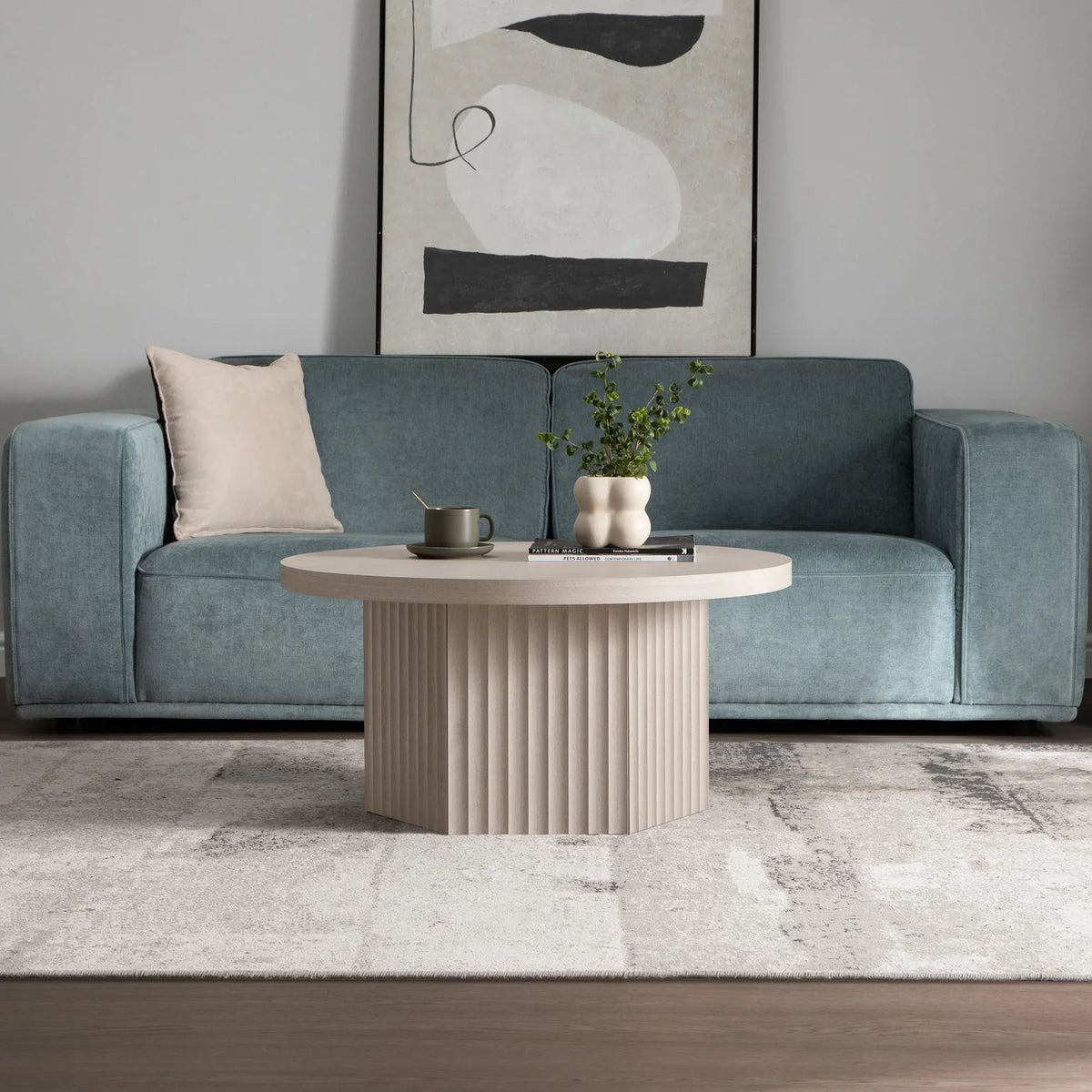 Stria Black Coffee Table