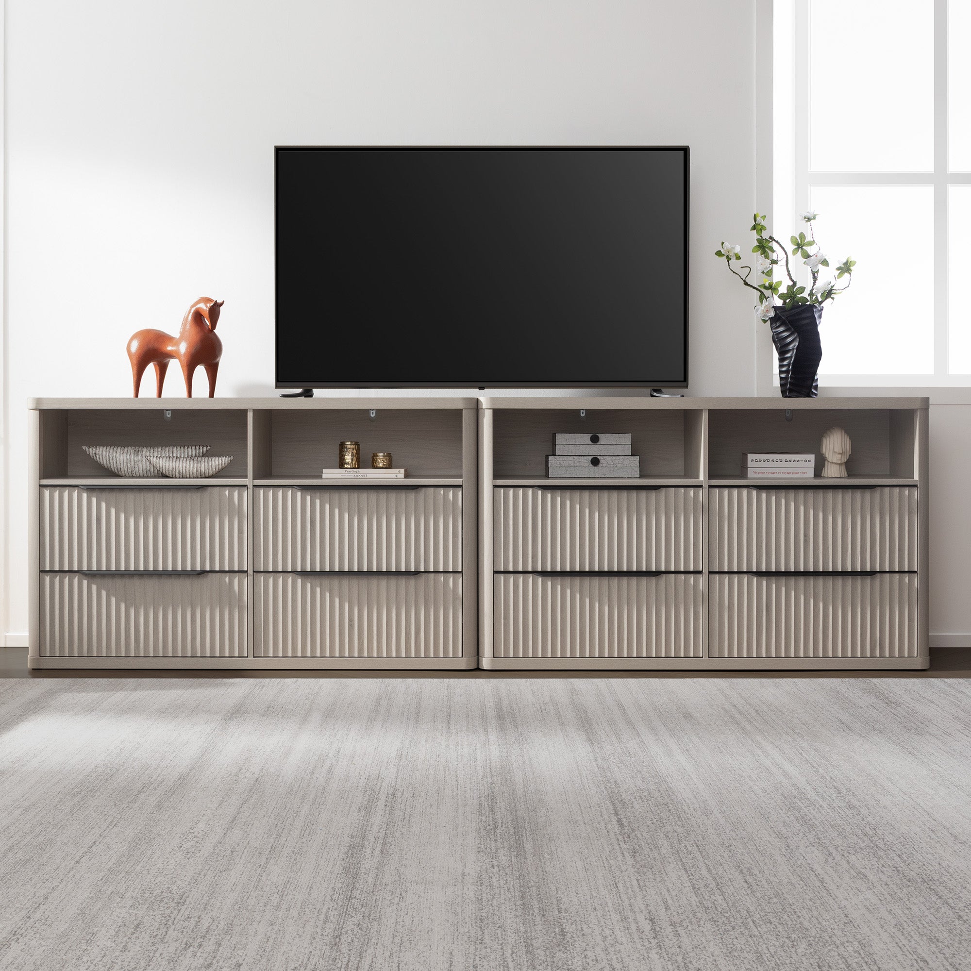 Cas Horizontal Chest, Open Drawers