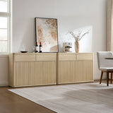 Cas Sideboard Buffet with Large Storage, Set of 2