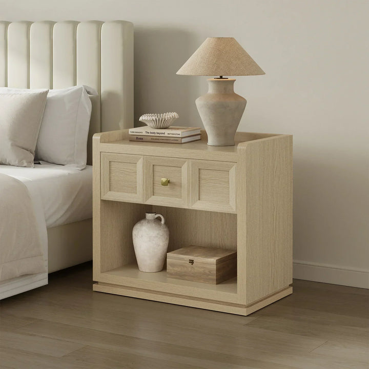 Helio Nightstands Set, 26 Inch Wide