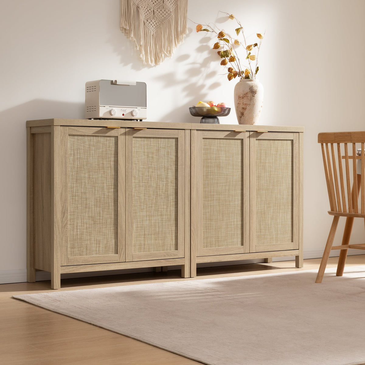Savanna Boho Sideboard, Set of 2