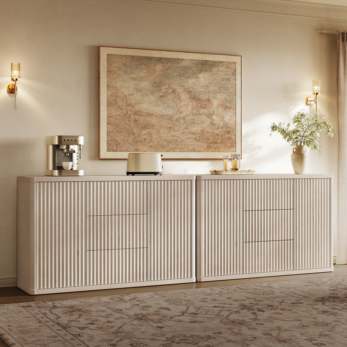 Cas Sideboards with 3 Drawer and 2 Doors