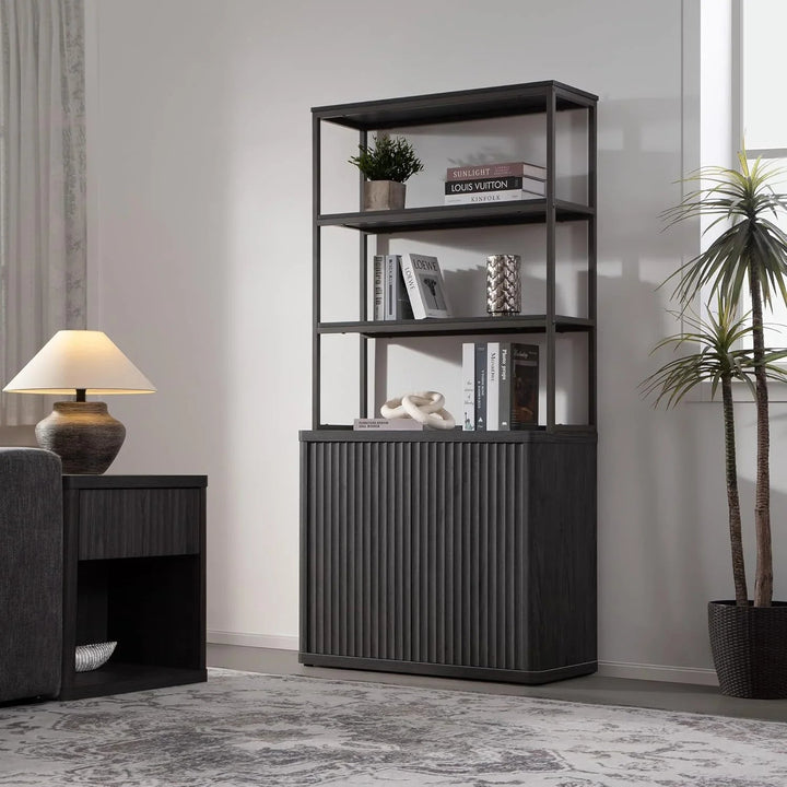 Cas Book Shelf with Storage, Set of 2