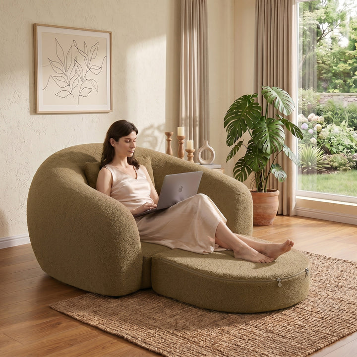 Nimbus White Sofa Couch
