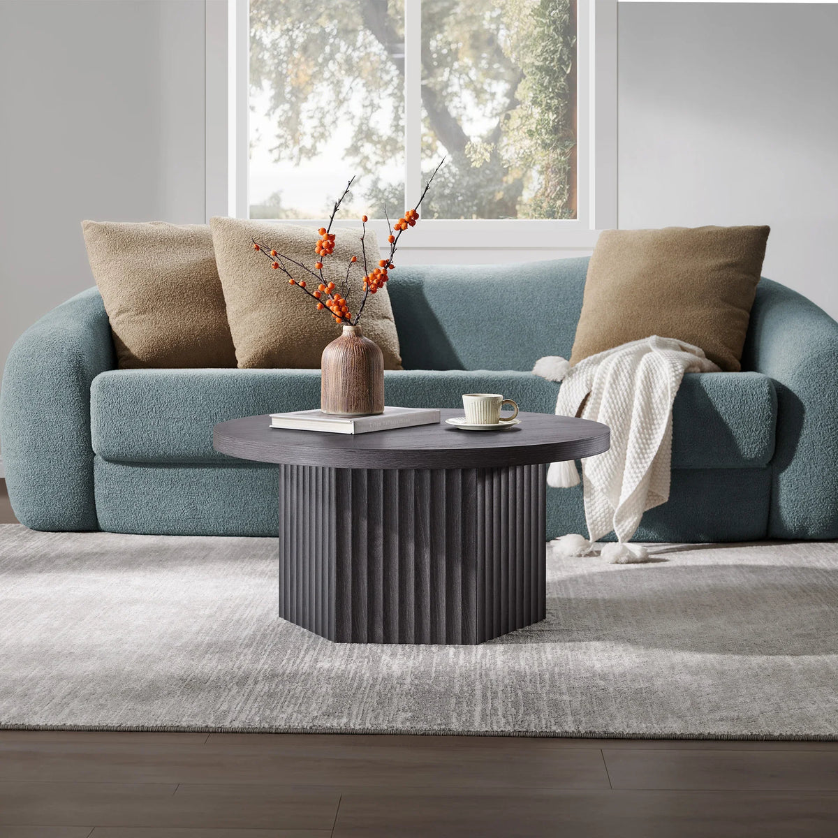 Stria Round Coffee Tables