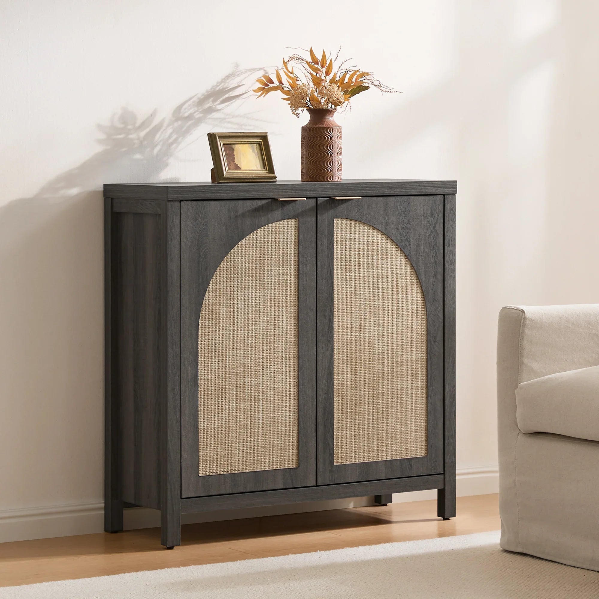 Savanna Cabinet with Arched Doors