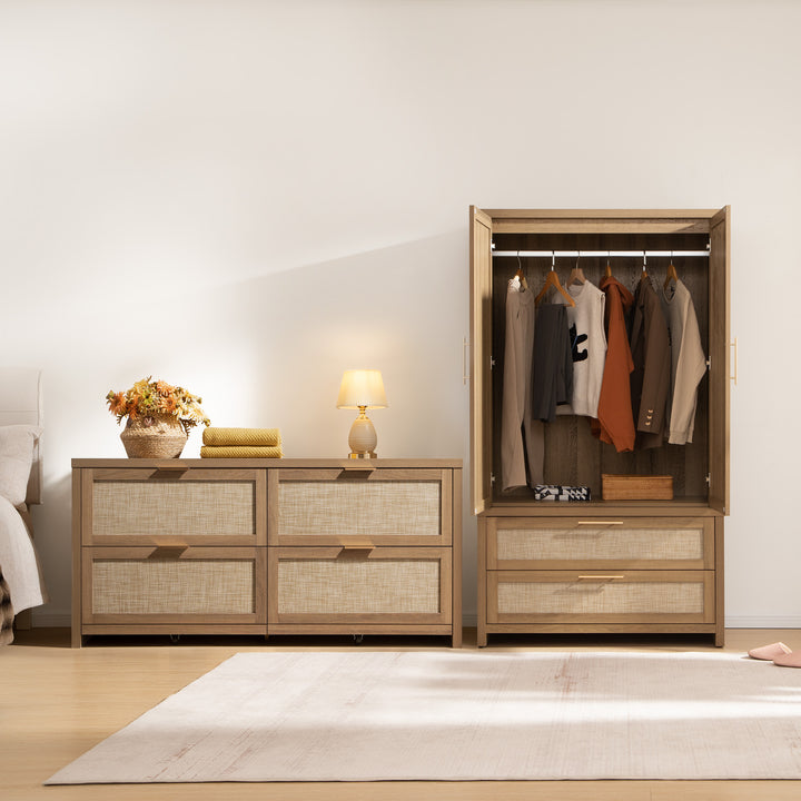 Savanna Dresser and Wardrobe Set-WM
