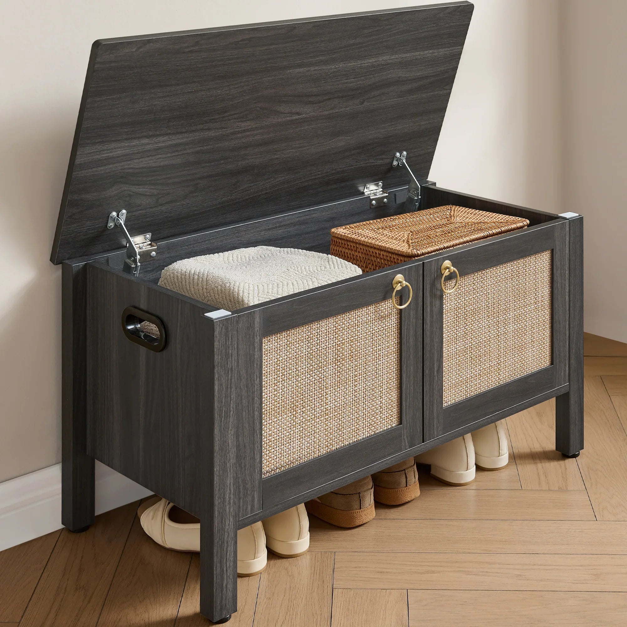 Terra Rattan Shoe Bench