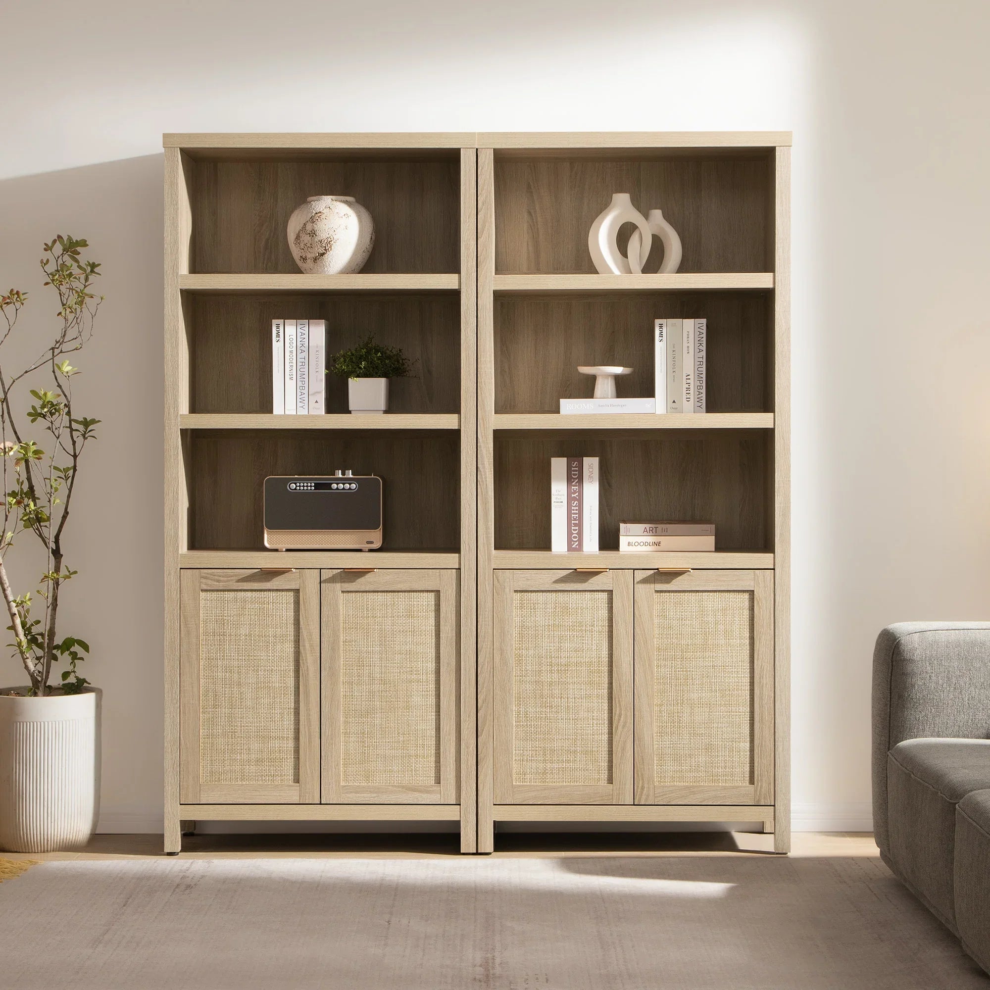 Savanna 5 Shelf Bookcase, 70.9Inch