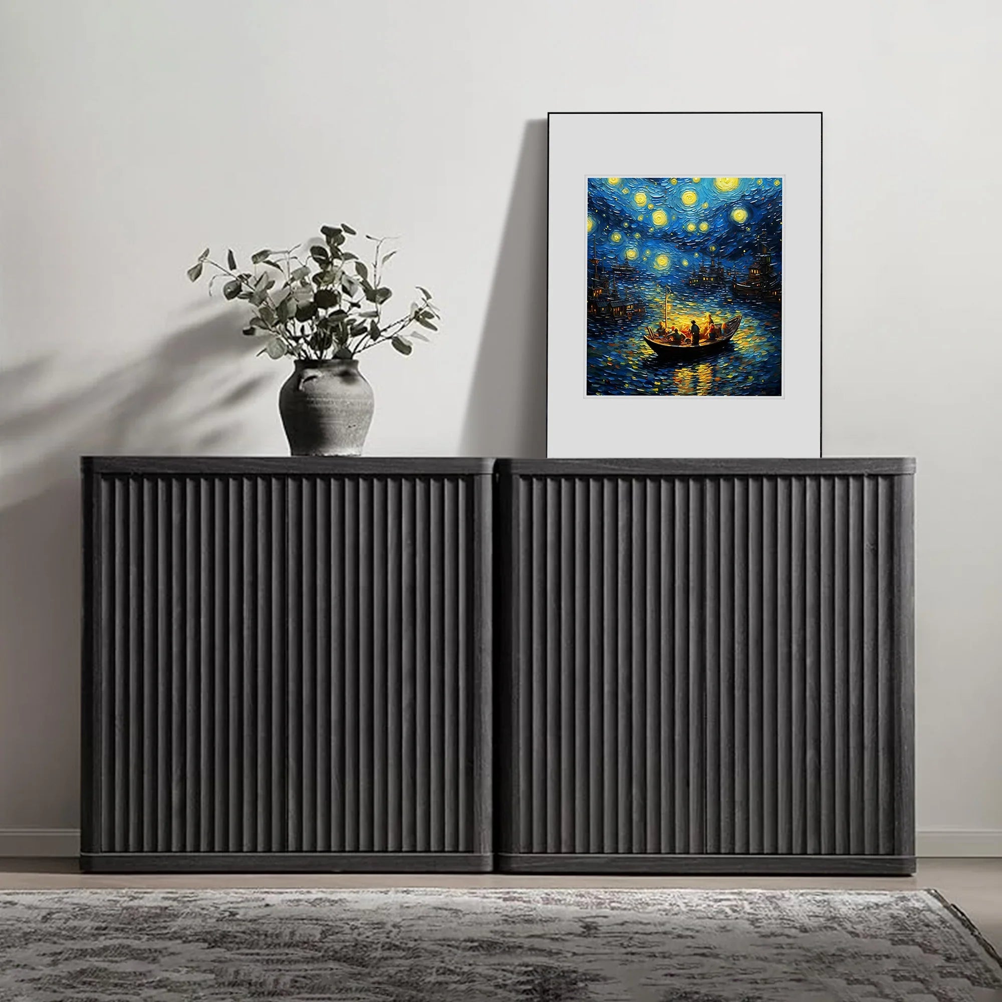 Cas TV Console with 2 Doors