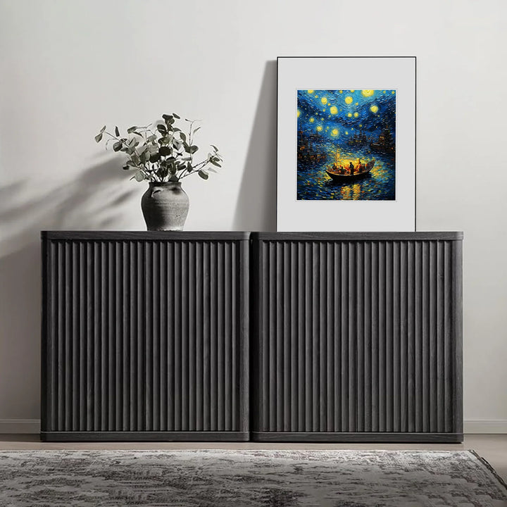 Cas TV Console with 2 Doors