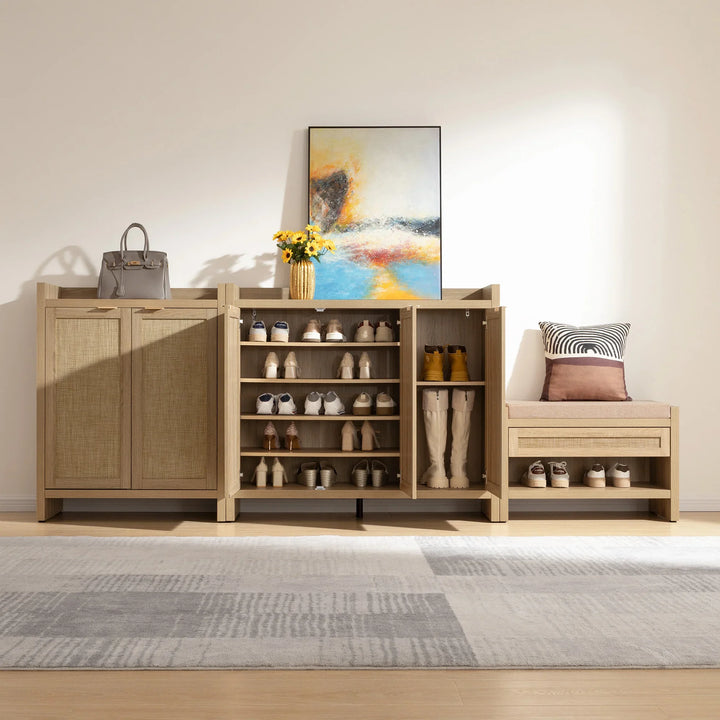 Savanna Shoe Cabinet, 30 Pairs Shoes