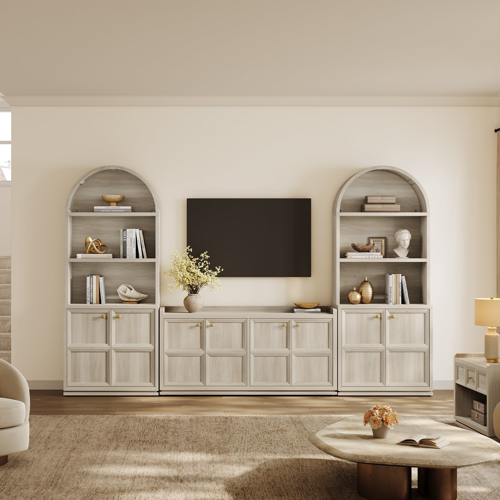 Helio Sideboard Buffet, 4 Doors