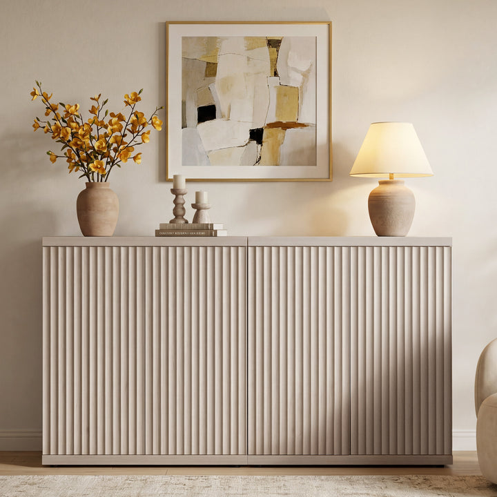 Stria Sideboard Cabinet, Living Room Storage