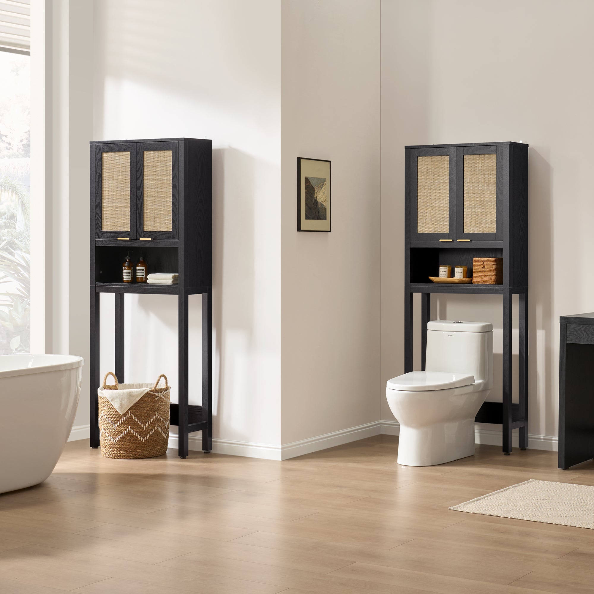 Savanna Over-the-Toilet Bathroom Storage Cabinet