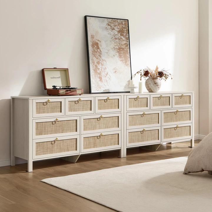 Terra Dresser and Nightstands Set